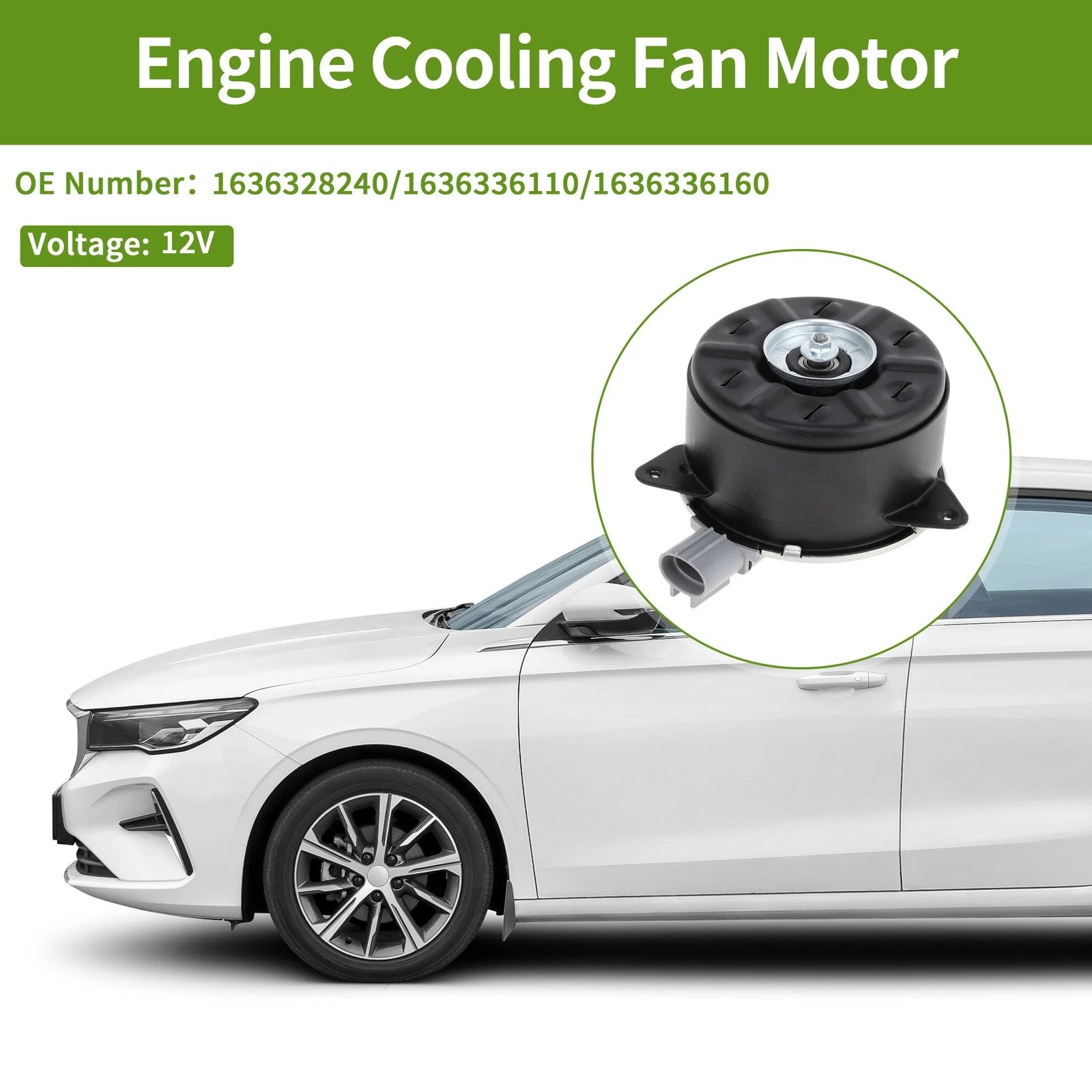 Engine Cooling Fan Motor No. 1636328240/1636336110 for Toyota RAV4 (2006–2016)
