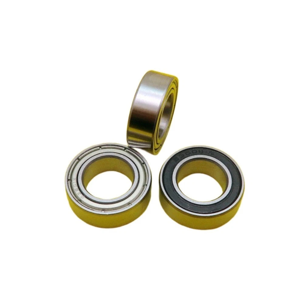 Set of 2 Sealed Ball Bearings 12x21x7mm for (63801-2RS, 63801ZZ)