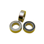 Set of 2 Sealed Ball Bearings 12x21x7mm for (63801-2RS, 63801ZZ)
