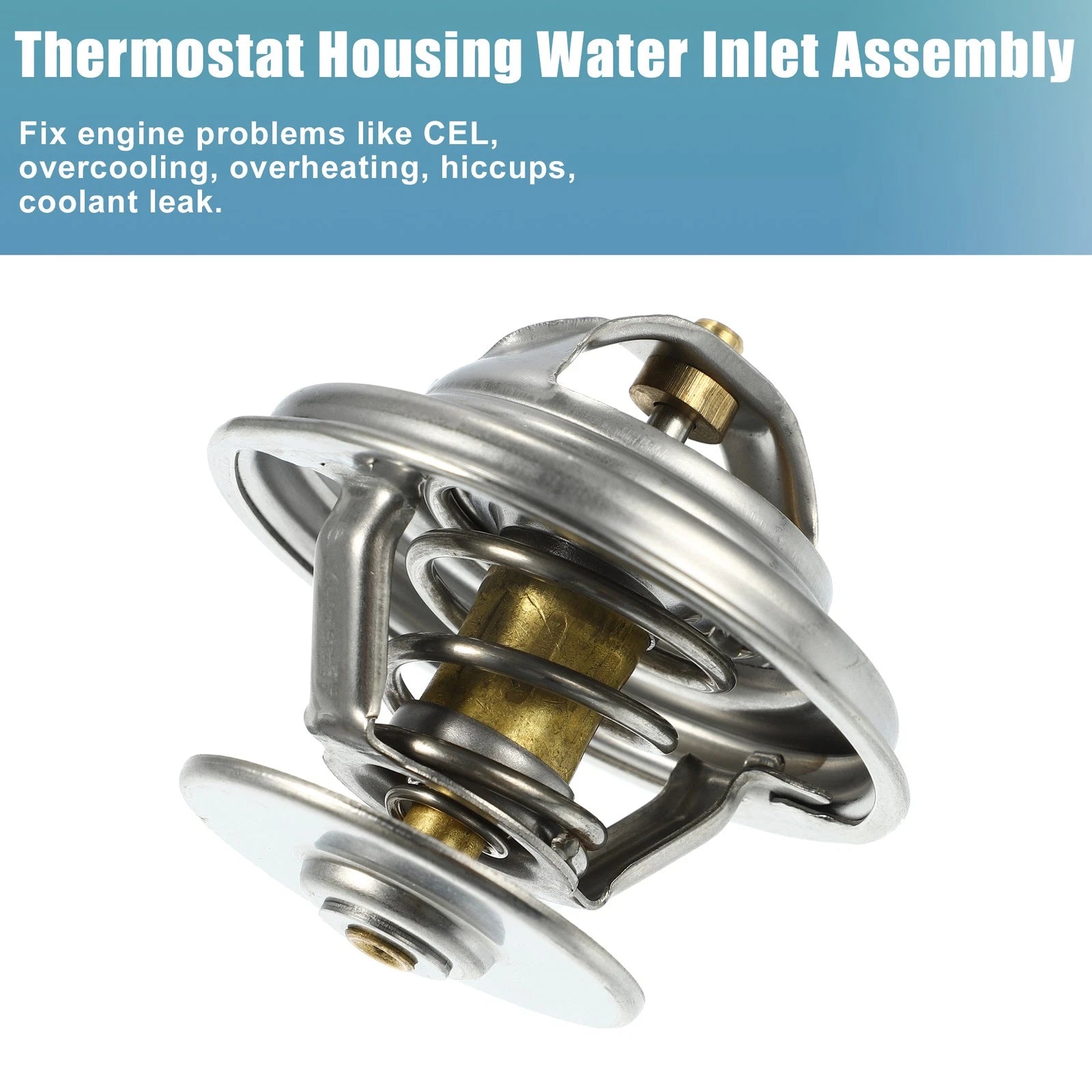 Engine Coolant Thermostat for Mercedes-Benz C280 E320 (1994–1997) 0022037675