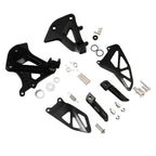 Footpegs Footrests Bracket Front Rider Driver for Suzuki GSXR1000 (2017 - 2025)