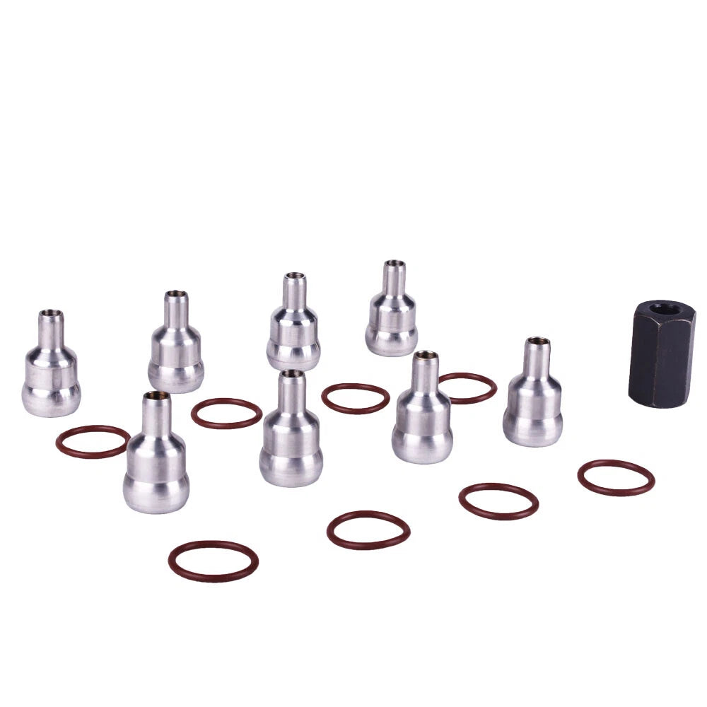 8Pcs High Pressure Oil Rail Repair Kit for Ford 6.0L Powerstroke Diesel (2004–2010)