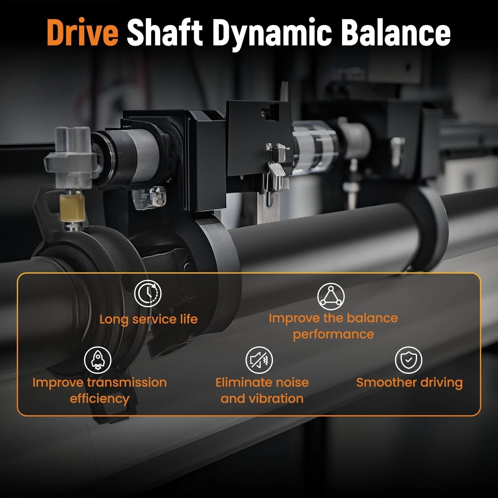 Driveshaft Propeller Rear L=1281mm for BMW X3 E83 (2009–2010)