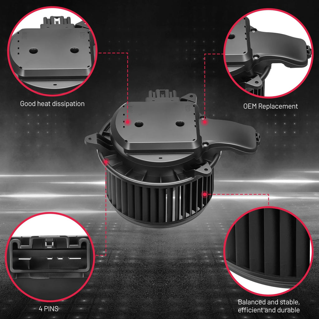 A/C Heater Blower Motor for Kenworth T170 T270 (2013–2017)