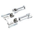 Driver & Passenger Footpegs Mount Bracket for Harley Street Bob (2018-2025)