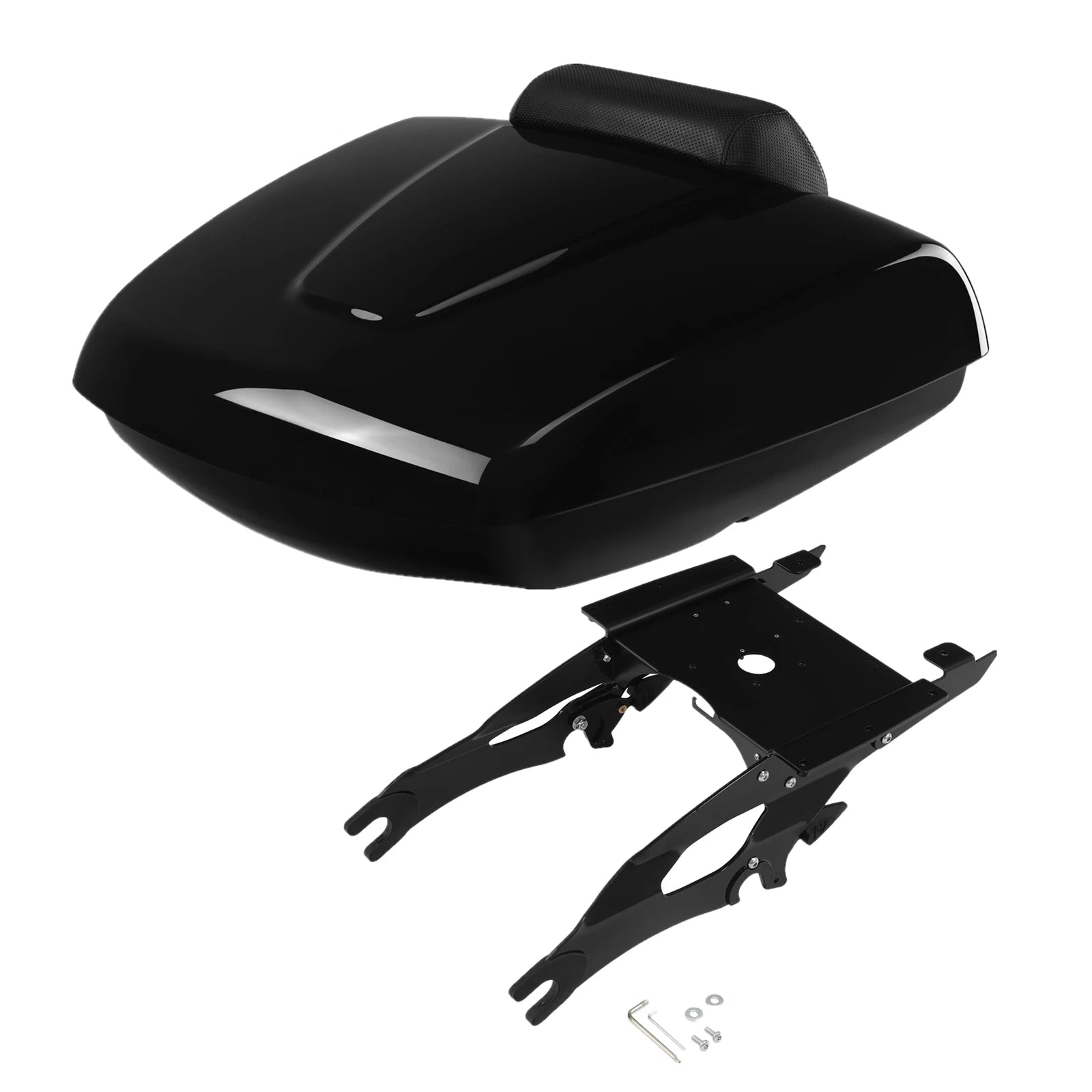 Low Profile Trunk Backrest Mount Rack for Indian Chieftain (2014–2025)