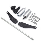 Chrome Spike Frame Slider Protector for Kawasaki ZX 10R (2006–2007)