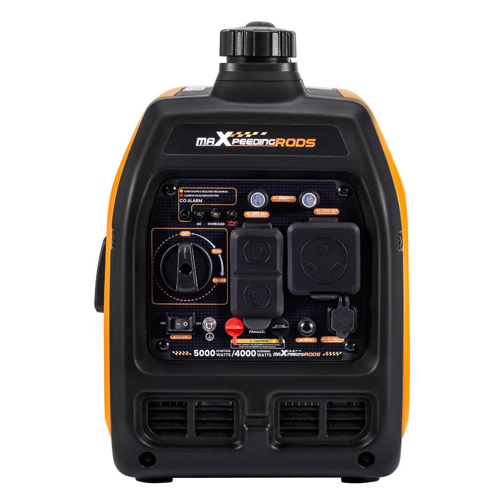5000W Peak Gas Generator for Outdoor Use (Quiet, 4L Tank, Parallel Ready)