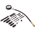 Set of 16 Diesel Engine Compression Gauge Tester Tool Kit