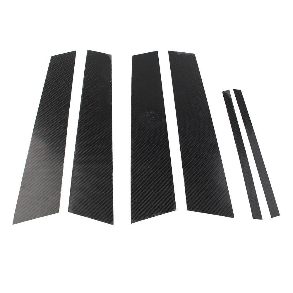 Set of 6 B Pillar Post Cover Trim for Alfa Romeo Giulia (2017–2021)
