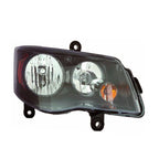 Headlight Assembly Passenger Side Halogen w Black Bezel for Chevrolet