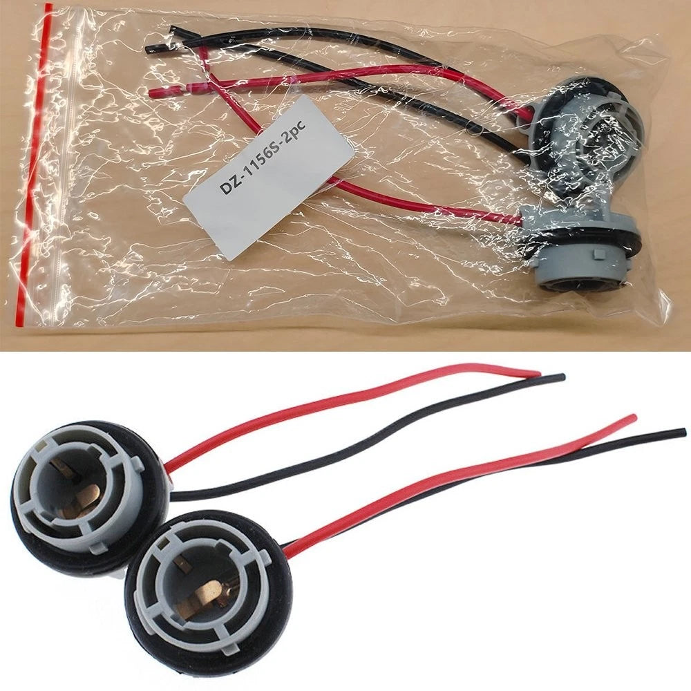Pigtail Wire Female Socket Harness for Universal Front Turn Signal Lamp