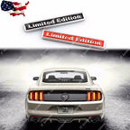 Metal Limited Edition Emblem Sticker for Car Trunk Fender Bumper (—)