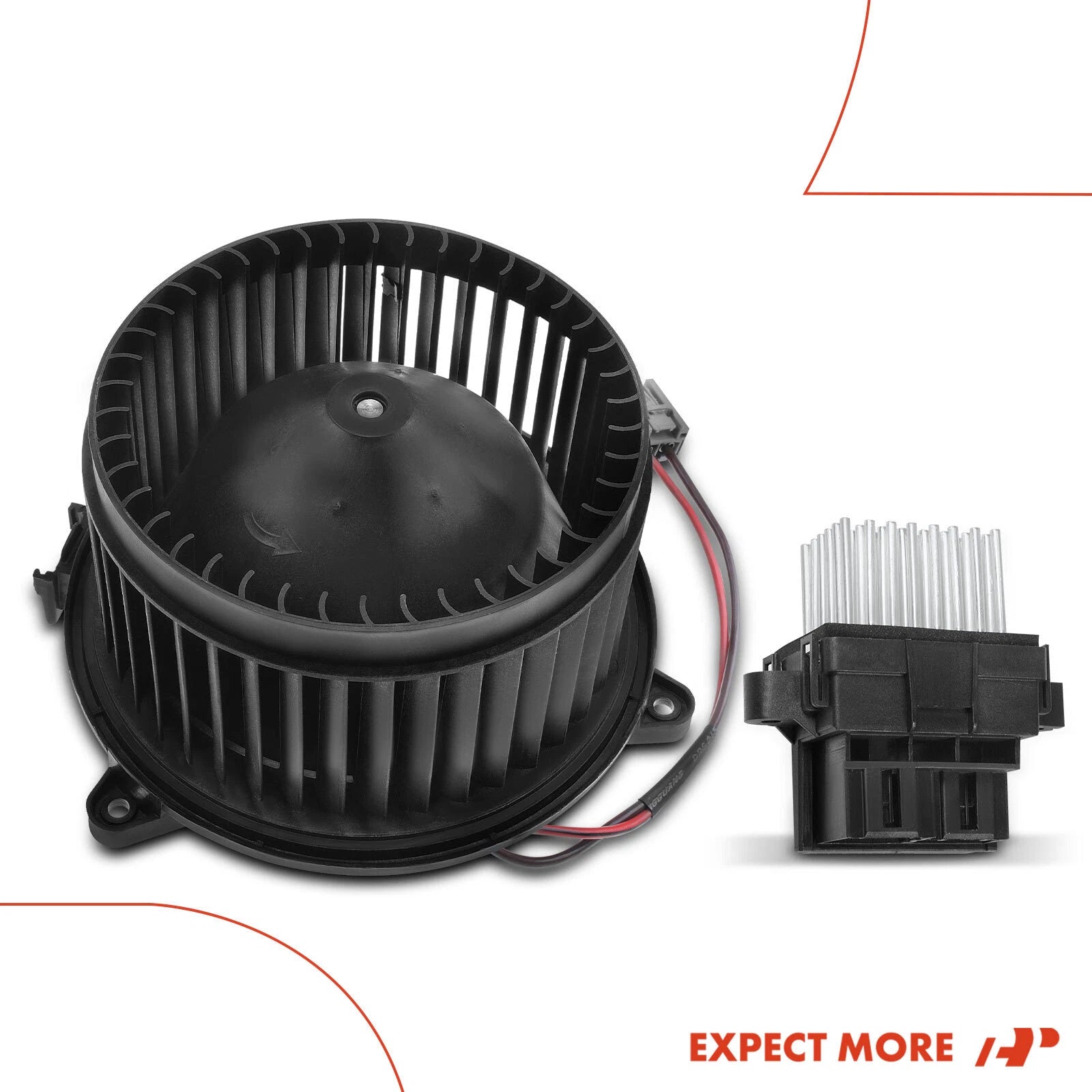 2Pcs Front HVAC Blower Motor Kit for Buick Verano (2012-2017)
