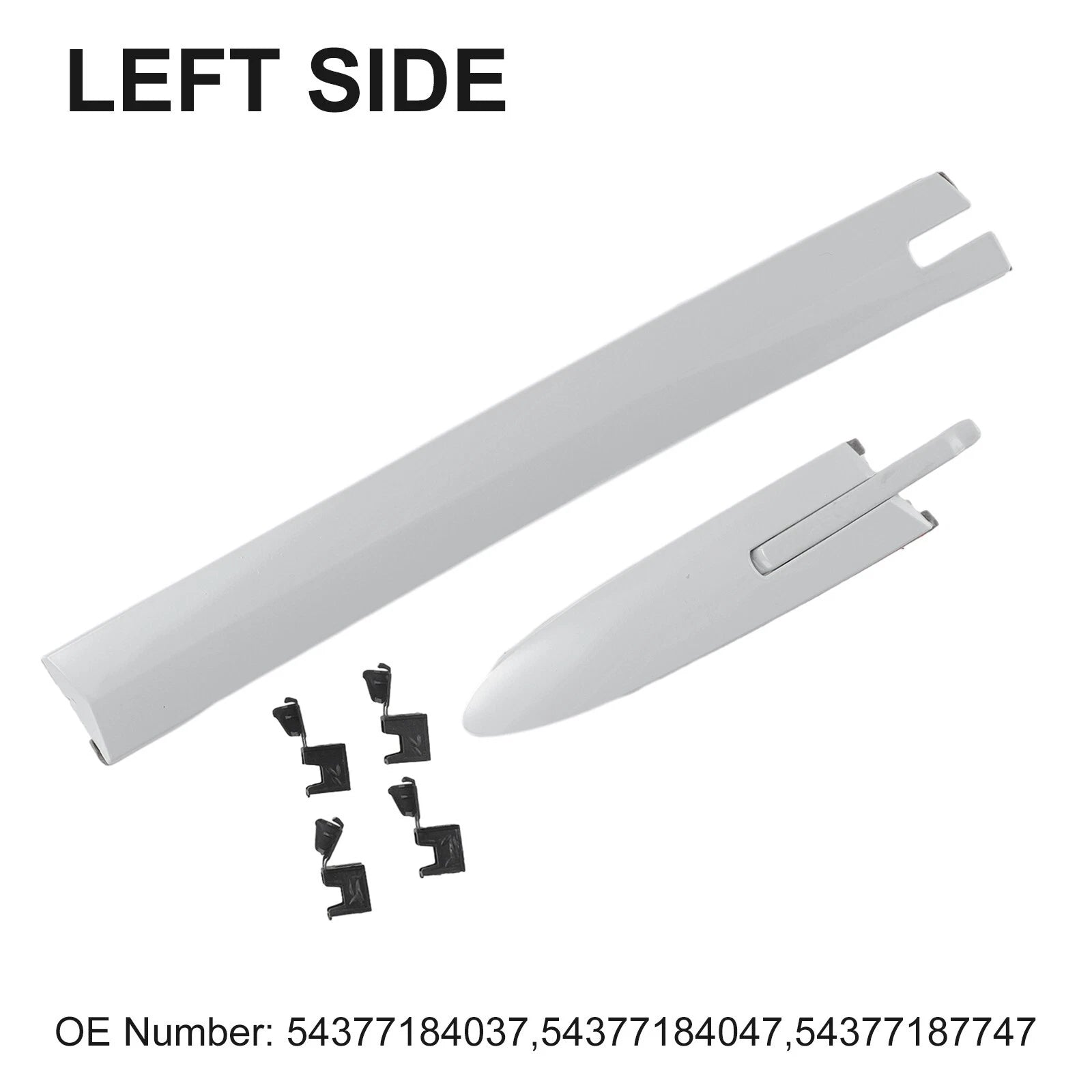 Left Convertible Roof Top Hinge Cover Clips Kit for BMW 4 Series F33 (2014–2020)