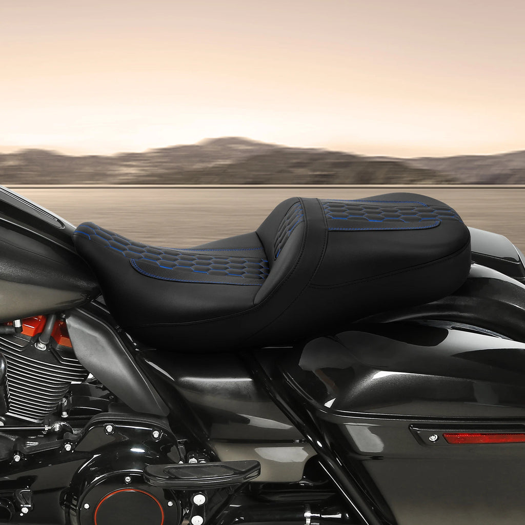 Driver & Passenger Seat for Harley Road King, Street, Electra Glide (2009–2023)