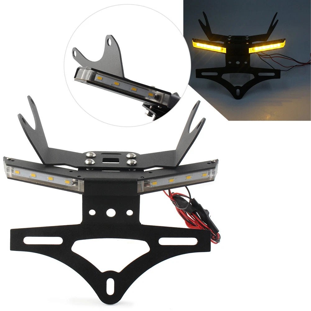 Bracket License Plate Frame Holder Turn Signal Light for Honda CB650R (2021–2023)