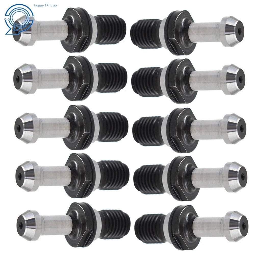 10PCS Pull Stud Retention Knob for Kia Mori Seiki (90° 0.589")