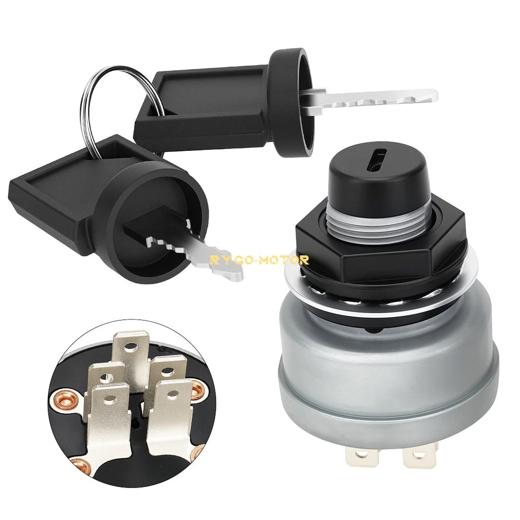 Ignition Switch w/ 2 Keys 2410109 for Polaris Ranger 500 6x6 (1999)