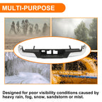 Rear Step Bumper Assembly w/ Sensor Hole for Toyota Tacoma (2016–2023) TO1103127
