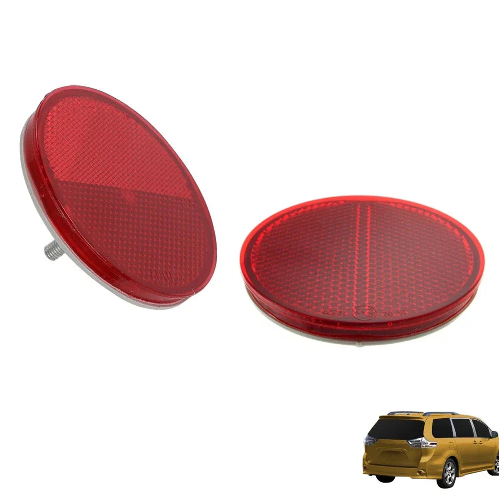 Rear Side Marker Lamp for Toyota Sienna, Corolla Bumper Reflector (2004-2020)