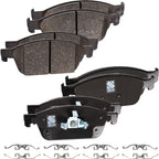 Set of Front & Rear Brake Pads for Ford Escape Lincoln MKC (2017–2019)
