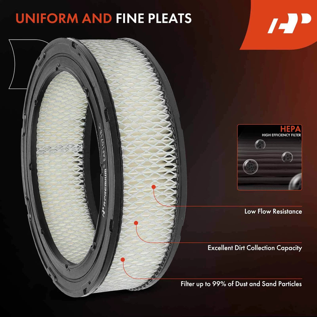 2X Engine Air Filter for Jeep Cherokee (1974-1983)