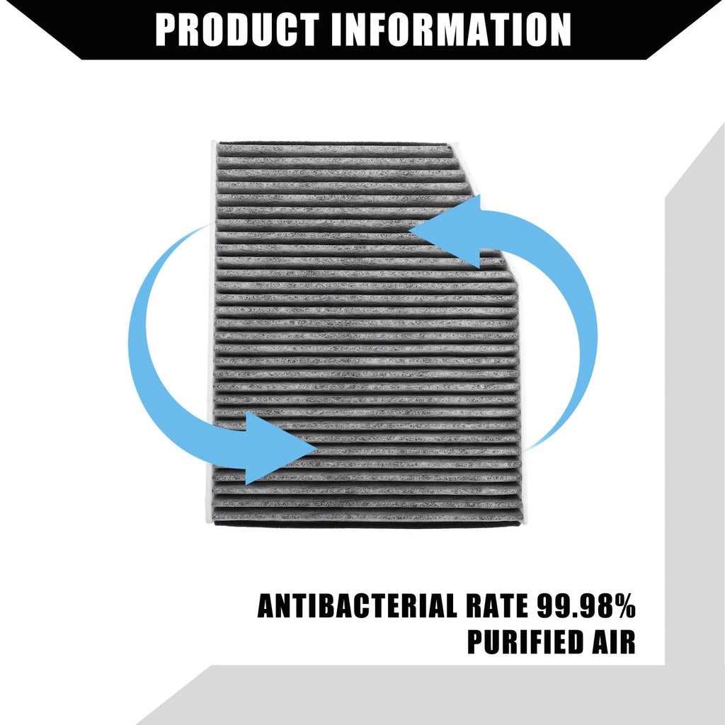 Cabin Air Filter with Activated Carbon for Ford Transit 150 250 (2015–2023)