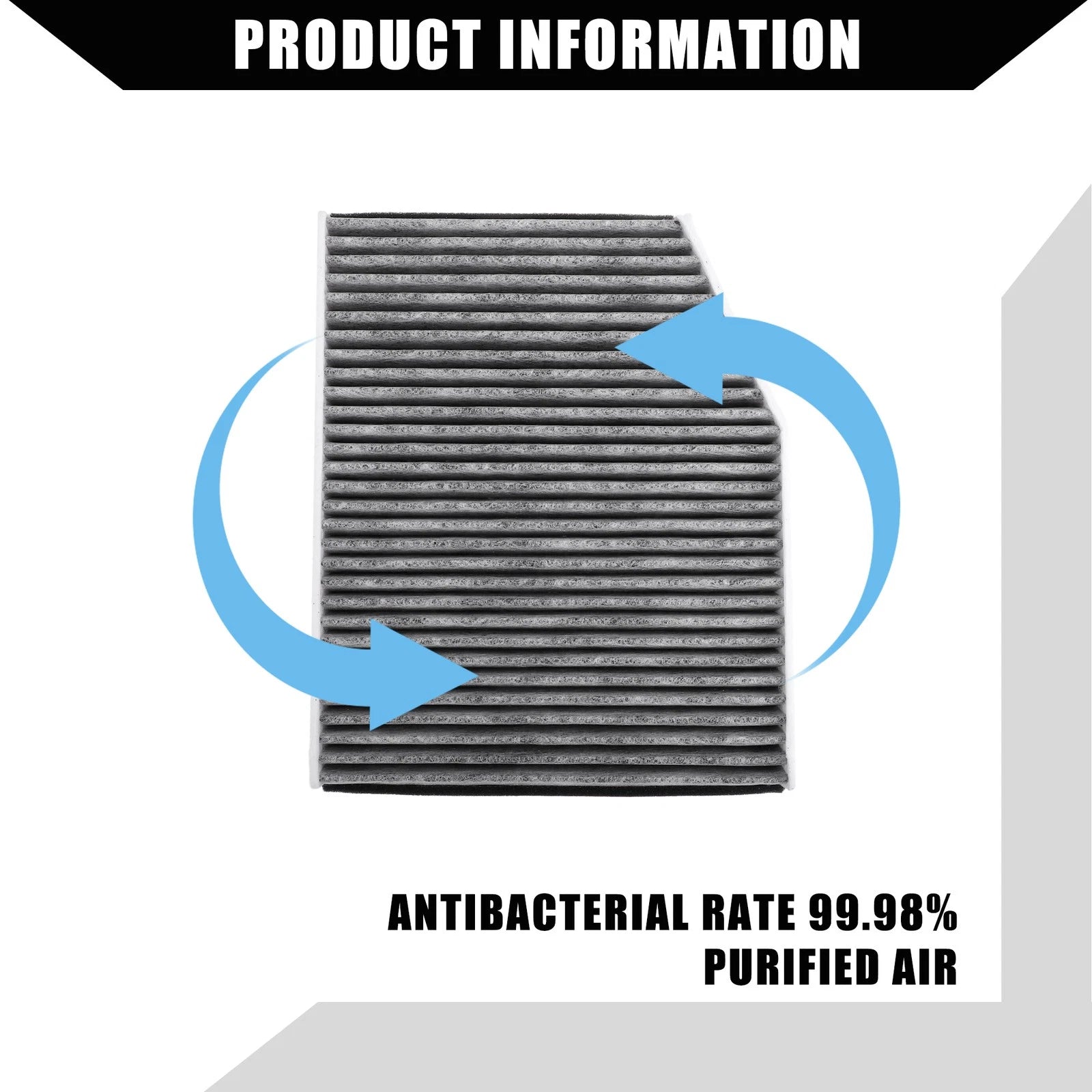 Cabin Air Filter with Activated Carbon for Ford Transit 150 250 (2015–2023)