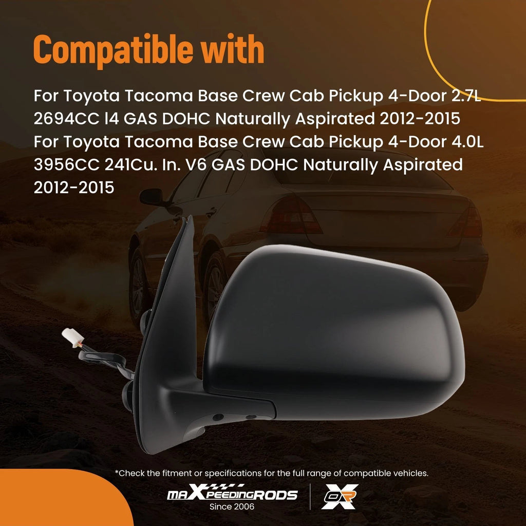 Power Side Mirror for Toyota Tacoma (2012-2015)