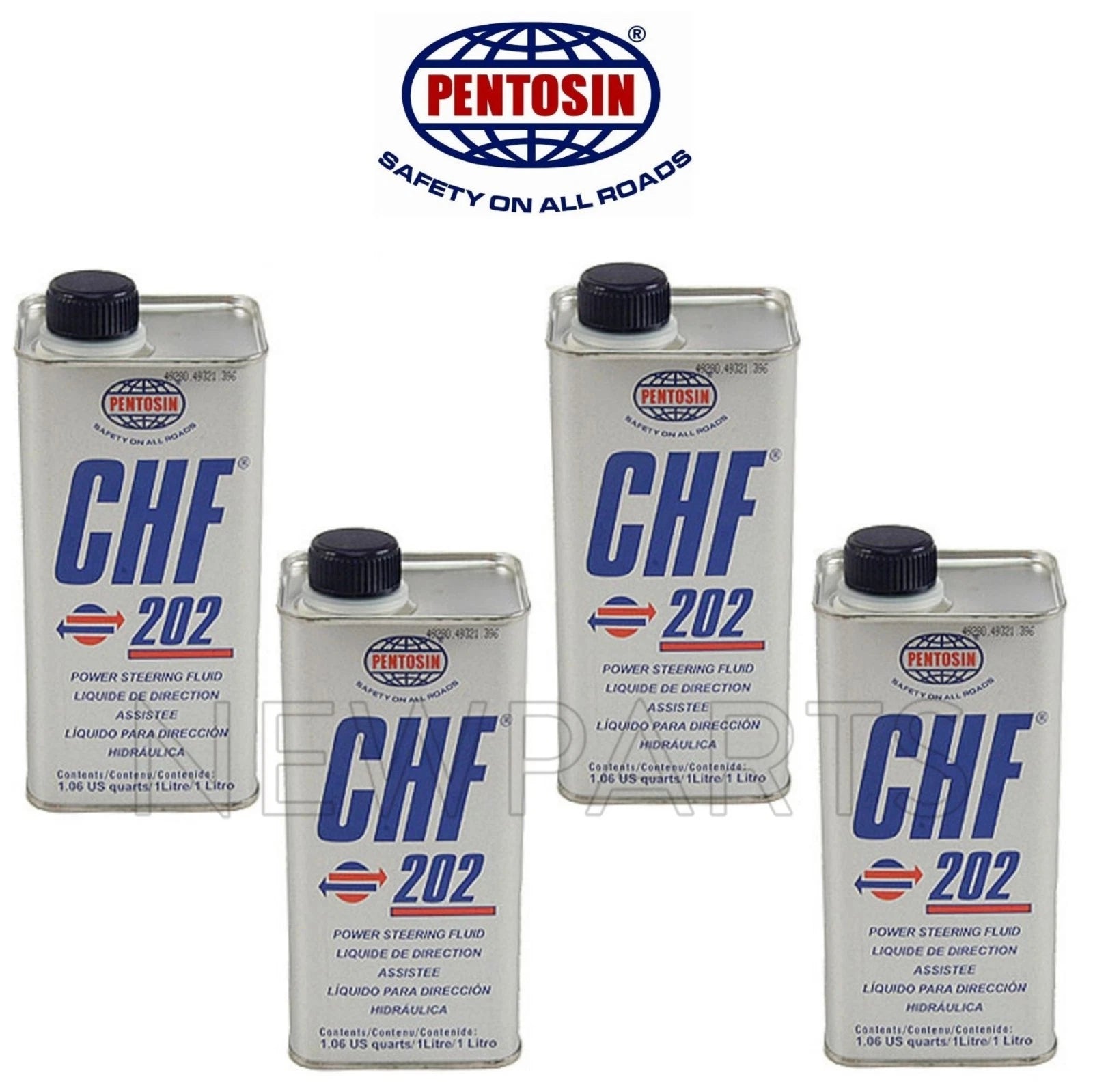4 Liters Power Steering Fluid CHF 202 for