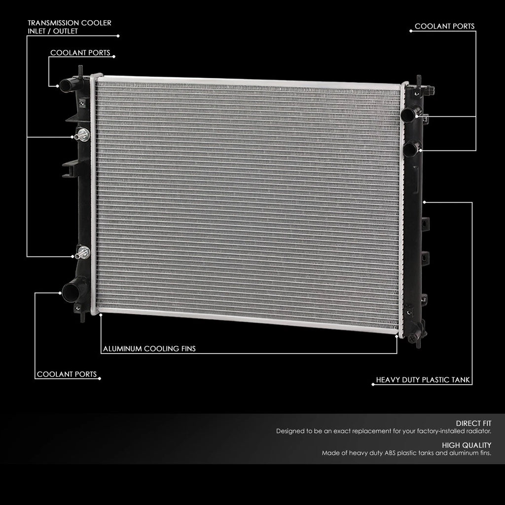 Aluminum Core Engine Cooling Radiator DPI 2846 for Subaru B9 Tribeca (2006–2014)