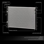Aluminum Core Engine Cooling Radiator DPI 2846 for Subaru B9 Tribeca (2006–2014)