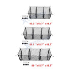 3-Pocket Cargo Net Trunk Bed Organizer for SUV Truck (2015-2025)