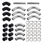 12PCS Intercooler Pipe Piping Kit for Universal 2.5" (Fits )
