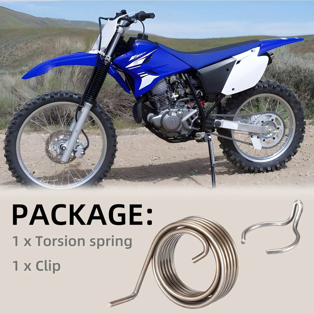 Kick starter return spring and clip for Yamaha TTR125 E/L/LE (2003–2024)