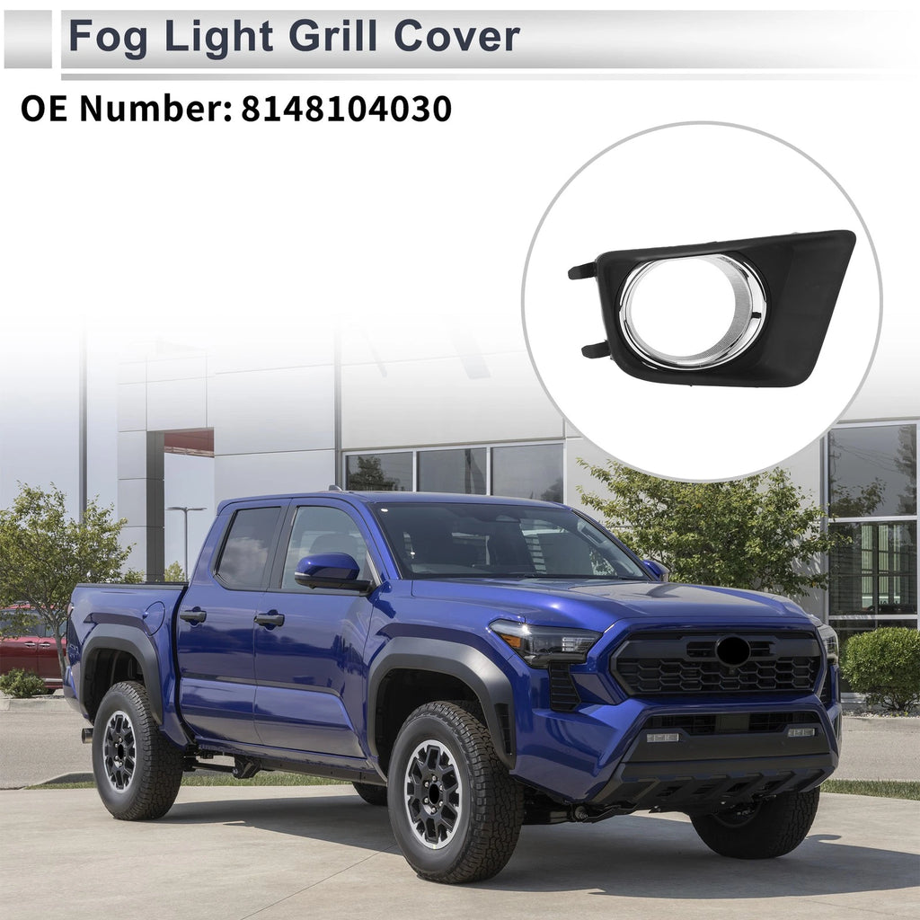1 Pc Fog Light Grill for Toyota Tacoma (2012–2015) No. 8148104030