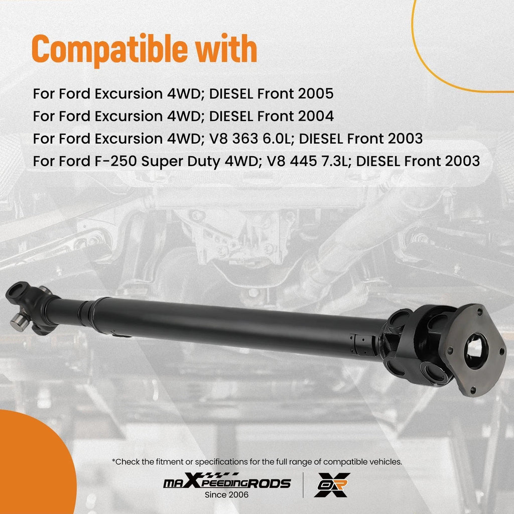 Front Drive Propeller Shaft for Ford F250 F350 F450 F550 Super Duty (1999–2003)