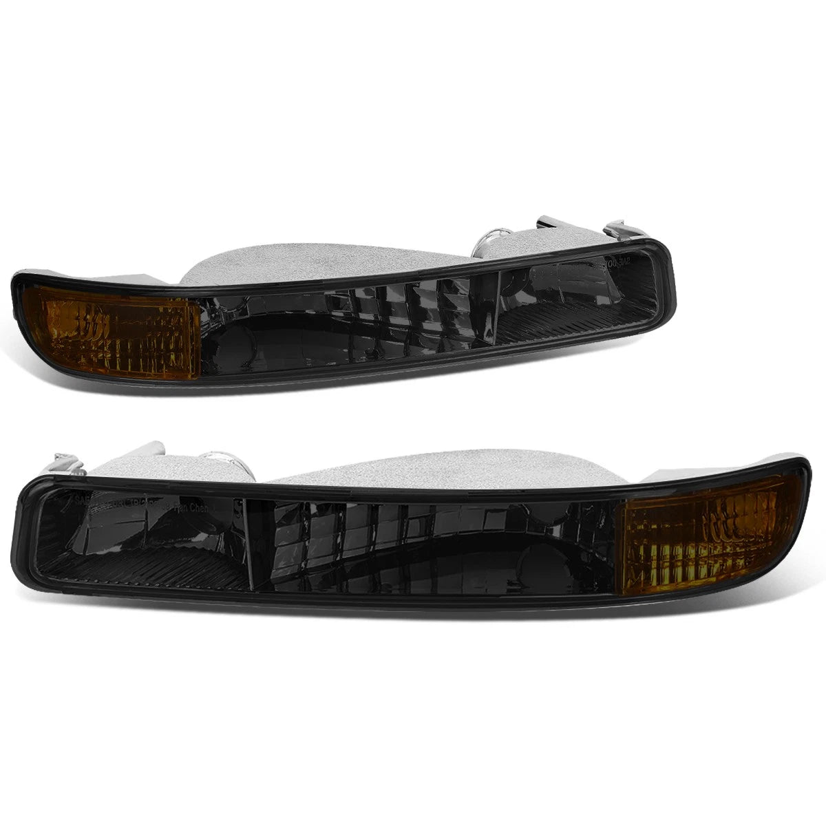 Smoke Housing Amber Corner Bumper Light for GMC Sierra/Yukon (1999–2006)