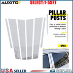 Stainless Steel Chrome Window Pillar Posts for Honda Accord Sedan (2008–2012)