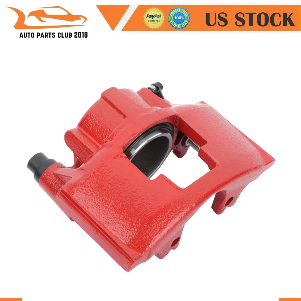 Brake Calipers Right Red for GMC C1500, C2500, K1500, K2500, Safari (1990–1999)