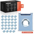30Pcs M5 Metal Bumper U-Nut Retainer Fastener for Honda Model