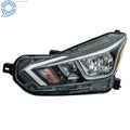 Headlight Assembly for Nissan Versa SV (2020–2021) Halogen Chrome Clear Lens