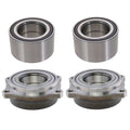 BCA Front & Rear Wheel Bearings Assemblies Kit for Mercedes W204 A207 C207 (2007–2015)