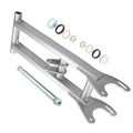 4" Extended Chrome Rear Swing Arm for Yamaha Banshee YFZ 350 (1987–2006)