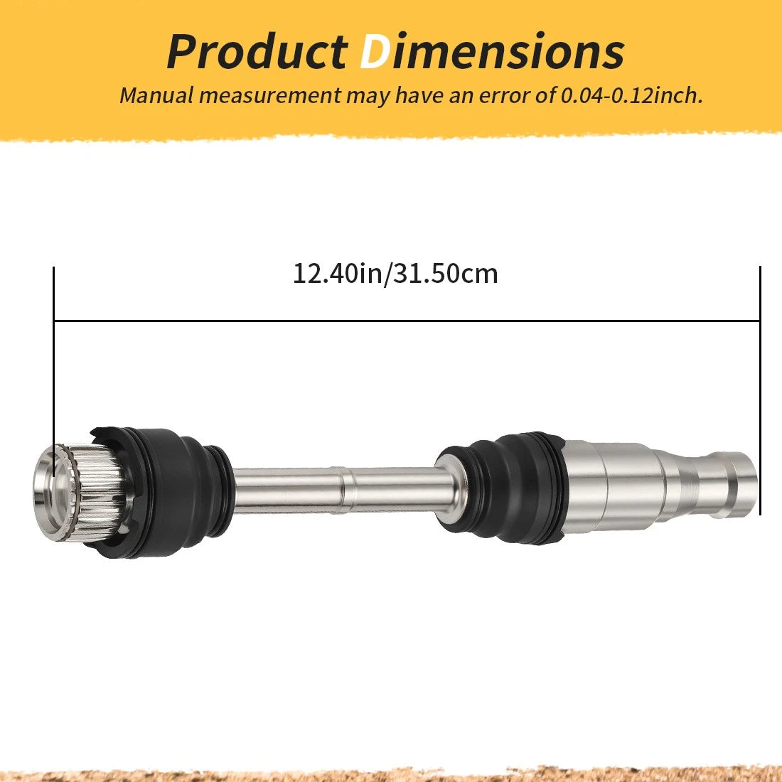 Front Propeller Shaft Assy 40400-HN2-A20 for Honda Rubicon 500 TRX500 (2005–2014)