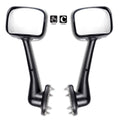 Set of 2 Chrome Hood Mirrors for Freightliner Cascadia (2008–2016)