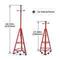 4000 lbs Tripod Under Hoist Jack Lift Support Stand for Universal Use