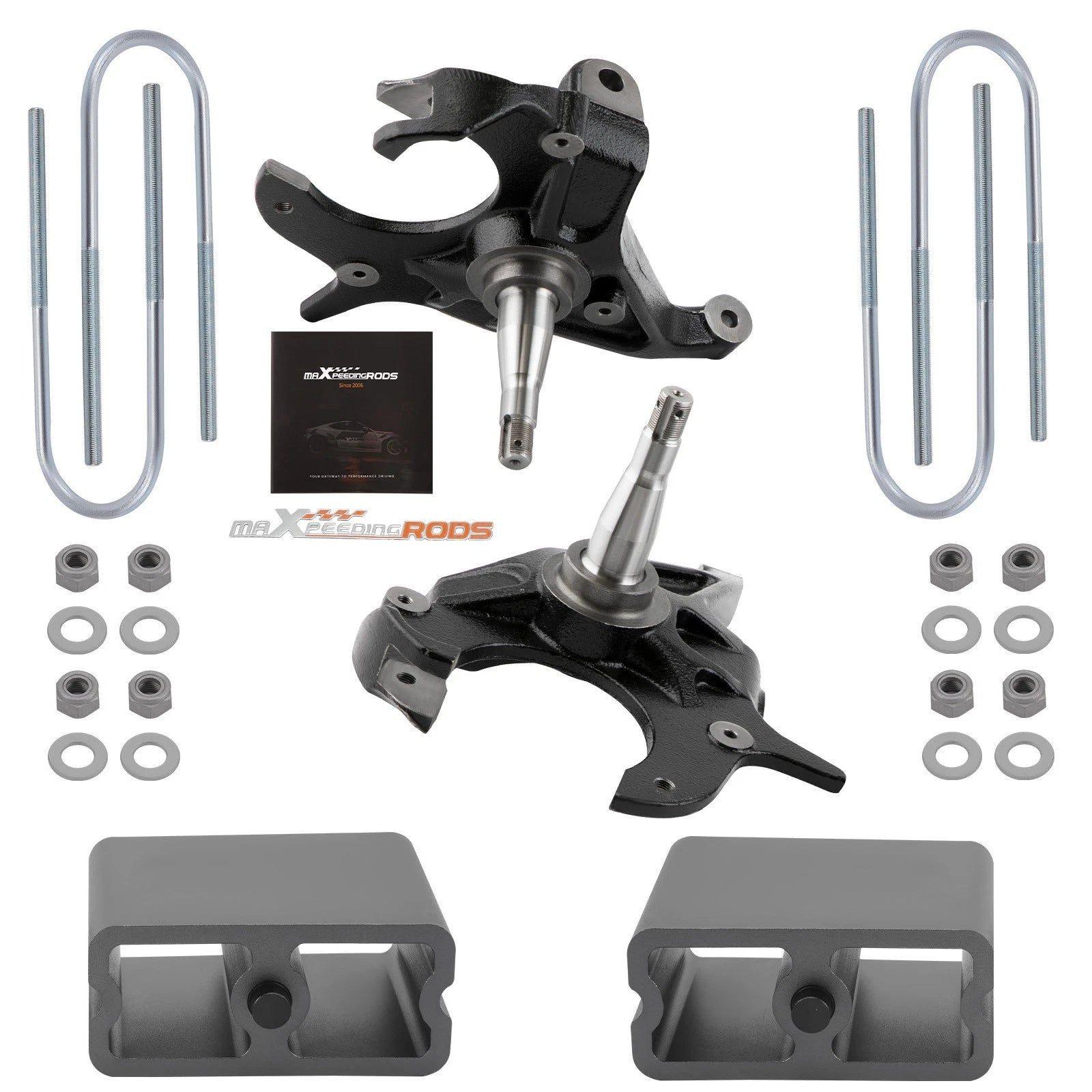 2" Front 4" Rear Lowering Kit for GMC Sonoma S15 (1983–2004) 2WD