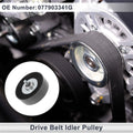 Drive Belt Idler Pulley for Volkswagen Touareg (2002–2006) No. 077903341G